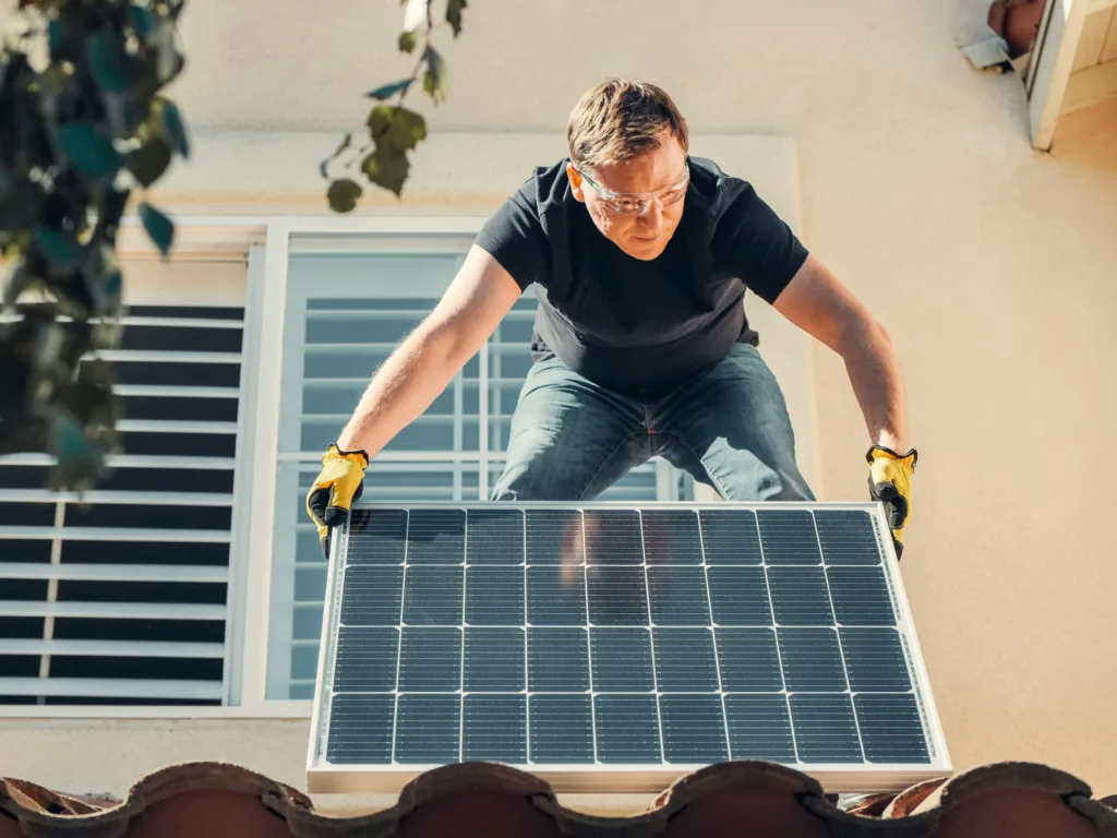 solar panel cleaning